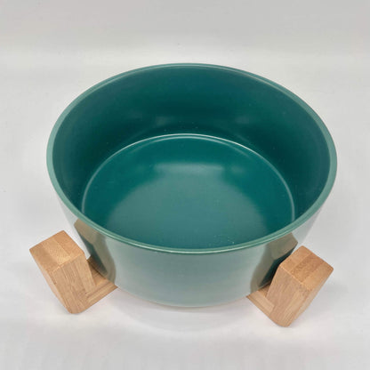 Bamboo love - Ceramic bowl for pets