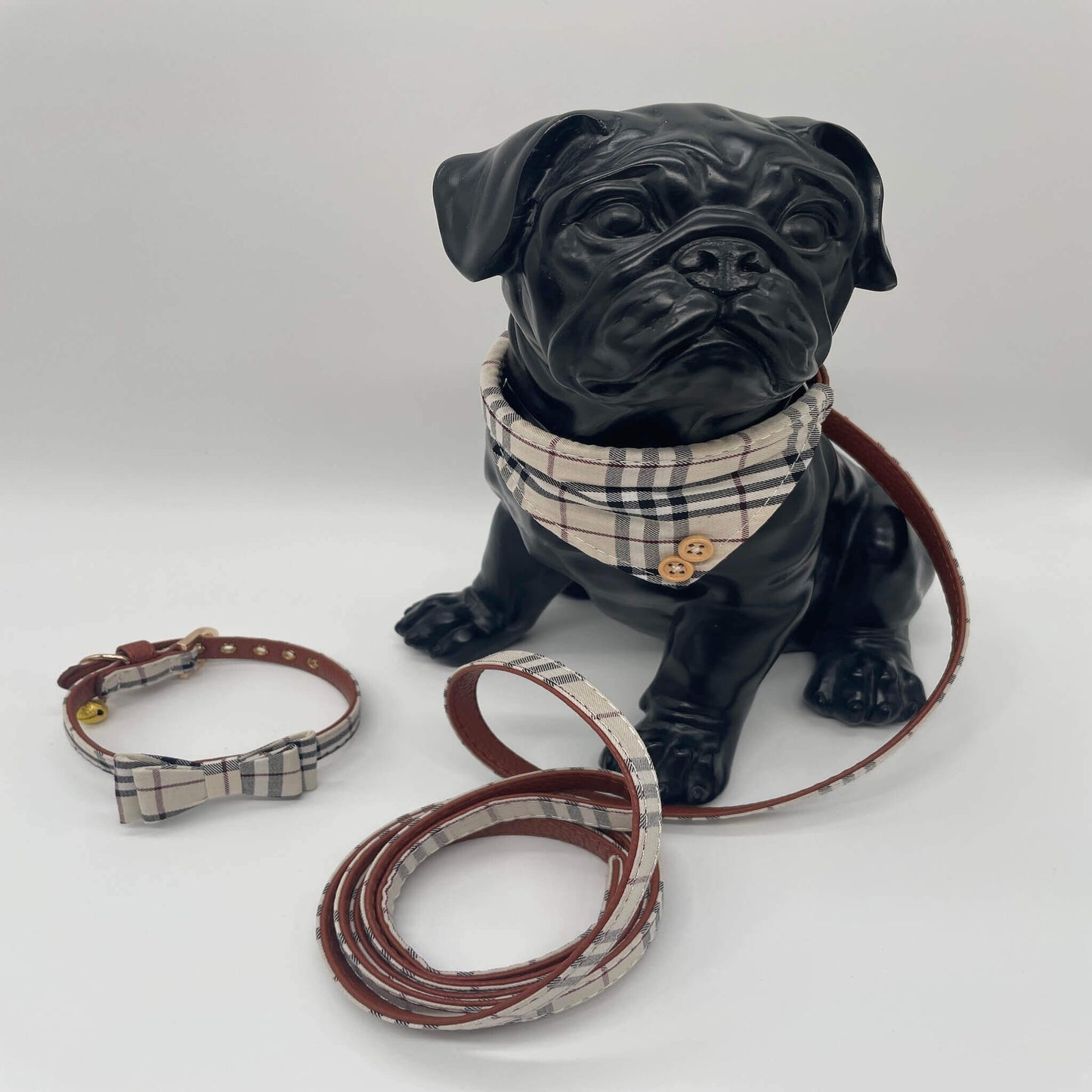 Primadon(s) - design set for pets - bow tie / bandana / leash