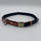 Classique stylish dog collar with leather details